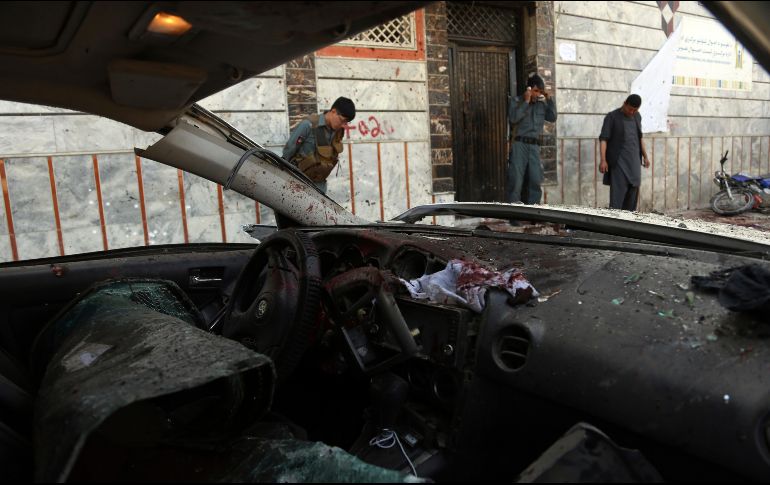 El atentado se produce en la misma jornada en que un suicida hizo detonar sus explosivos contra una fila de personas que aguardaban para registrarse en un centro electoral en Kabul. AP/R. Gul