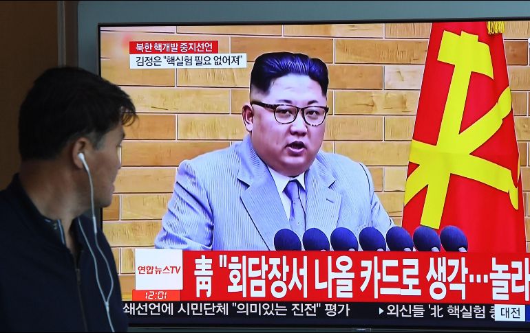 El pasado viernes, el régimen que lidera Kim Jong-un anunció el cese de las pruebas nucleares y de misiles. AFP / ARCHIVO