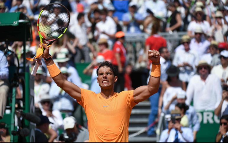 Nadal también se convirtió en el primer jugador en la era Open en conseguir 11 títulos del mismo torneo. AFP / Y. Coatsaliou