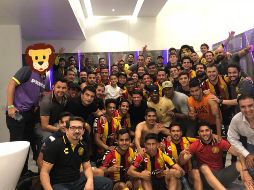 El entrenador aprovechó para agradecer a la directiva por el apoyo, ya que con haber llegado a la final se cumple en tiempo lo que se había proyectado. TWITTER /  @LeonesNegrosCF