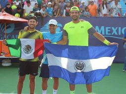 Arévalo y Reyes s impusieron por 7-6 y 7-5 al británico Brydan Klein y al sudafricano Ruan Roelofs. FACEBOOK/@JaliscOpen