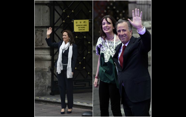 En el Palacio de Minería se llevará a cabo el primer debate presidencial con los cinco candidatos presidenciales. AFP / A. Estrella