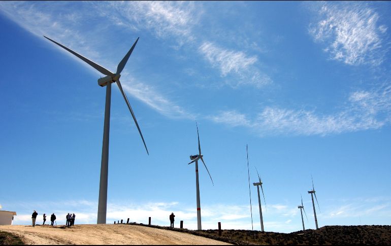 En 2019 iniciará la generación de energía en el parque eólico de Santa Rita, en Irion, Texas. NOTIMEX/Archivo