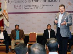 Juan Díaz de la Torre, presidente del SNTE conmemoró en Zacatecas el Día de la Educadora. FLICKR/SNTE Nacional