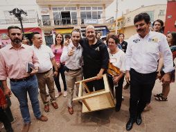 El candidato de Movimiento Ciudadano también asumió compromisos como la mejora y ampliación de la carretera a León. FACEBOOK/EnriqueAlfaroR