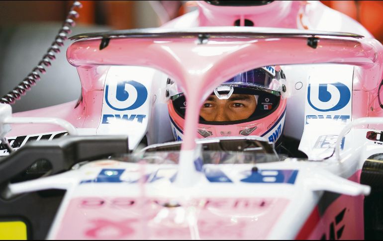 Sergio Pérez. El piloto tapatío de Force India espera reponerse después de un mal inicio de temporada en el que no ha conseguido meterse en los puntos. MEXSPORT