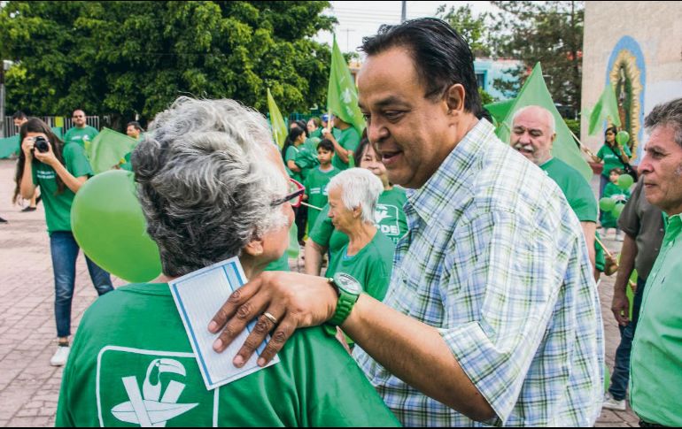 “La Tuzanía requiere de un apoyo fundamental que no se ha visto hasta ahora y que seguramente lo tendrá con el Gobierno verde”, afirmó el candidato. ESPECIAL
