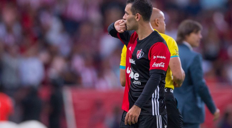 ''Despedir a Rafael ganando sería muy bueno, para darle la despedida que se merece'', dice el defensa Stiven Barreiro. MEXSPORT / ARCHIVO