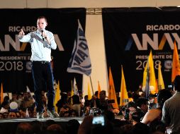 Anaya señaló el problema de violencia que vive Tlaxcala, principalmente en sus límites con Puebla. NOTIMEX/J. Lira