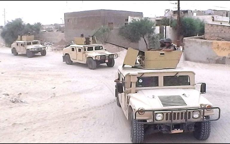 El Ejército egipcio empezó el pasado 9 de febrero una operación contra los radicales en el norte y centro del Sinaí. FACEBOOK