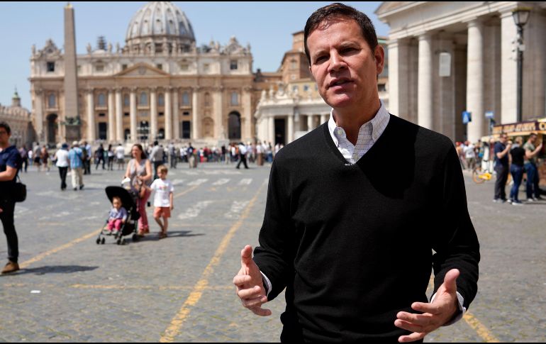 Juan Carlos Cruz ya se encuentra en Roma, mientras que Hamilton y Murillo llegarán el viernes. AP/A. Medichini