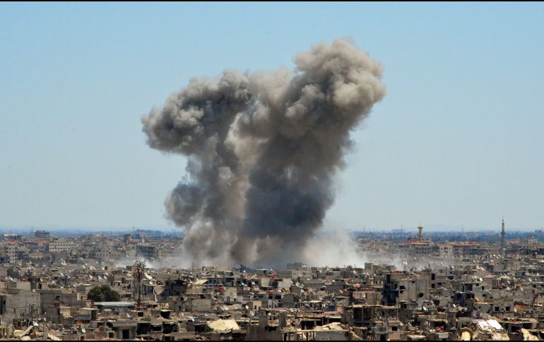 El asalto derivó en intensos combates entre yihadistas y miembros de las FSD, que causaron un número indeterminado de bajas. AFP/M. Al Mounes