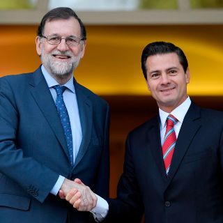 Peña Nieto y Mariano Rajoy dialogan sobre acuerdo comercial con la UE