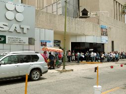 Hasta la fecha acordada, los contribuyentes podrán presentar su Declaración sin actualizaciones ni recargos. EL INFORMADOR / ARCHIVO