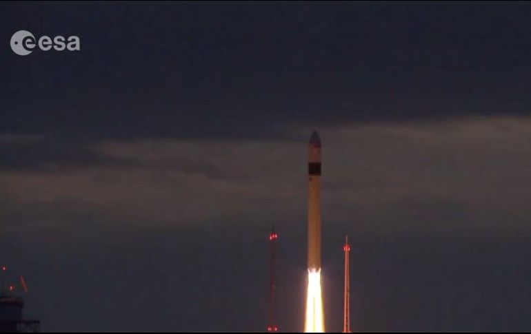 El satélite Sentinel-3B se lanzó desde el cosmódromo de Plesetsk al norte de Rusia. TWITTER / @esa