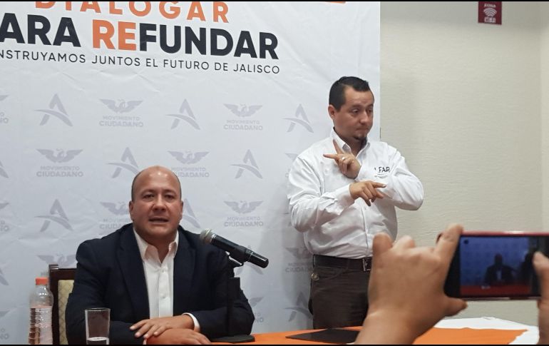 El aspirante reiteró su promesa de respaldar la consolidación del Sistema Anticorrupción. EL INFORMADOR / R. Rivas