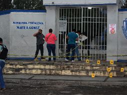 El director del plantel reveló que el miércoles sólo asistió a clases el 40% de los alumnos del turno matutino. EFE / A. Peña