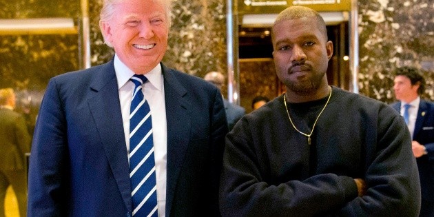 Kanye West le demuestra su amor a Trump en las redes sociales