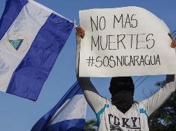 Al menos 34 muertos y decenas de heridos dejaron las protestas en Nicaragua. AP/ A. Zuñiga