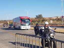 Así llegó el Club Deportivo Guadalajara al Estadio Akron para su cita con el destino.  EL INFORMADOR / J. Robles