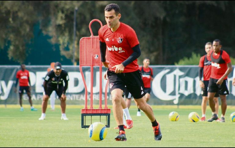 El sábado contra los Tuzos, los jugadores esperan despedir a Rafa con los tres puntos. TWITTER/@ATLASFC