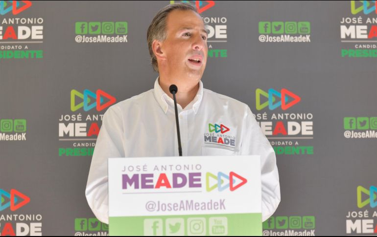Meade considera que se reedita el mismo López Obrador de 2006 y 2012, y está peor en 2018. NTX / ARCHIVO