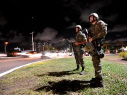 Investigadores señalan que la seguridad y el crimen continúan en el mismo alto nivel que como estaban a pesar de que el Ejército tomó el mando de las fuerzas de seguridad en la entidad. EFE/ ARCHIVO