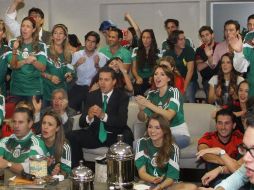 Peña Nieto se manifestó a favor de una Copa del Mundo conjunta en América del Norte. EFE / Presidencia