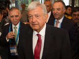 López Obrador se reunió con cerca de 800 consejeros del Grupo Citibanamex. NTX / J. Pazos