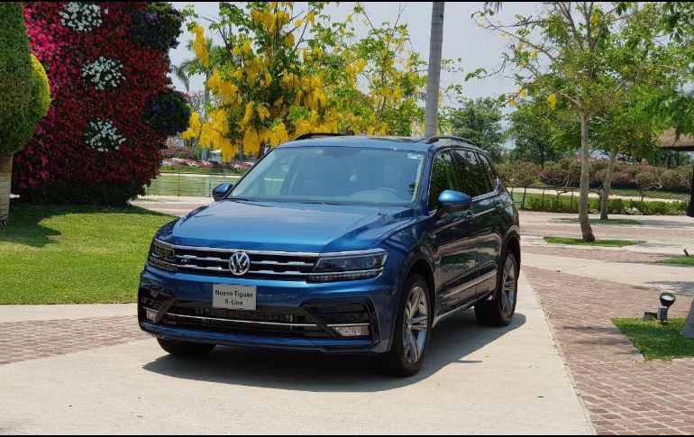 Los cambios en el Tiguan R-LIne se perciben y añaden deportividad al exterior. CORTESÍA / Volkswagen