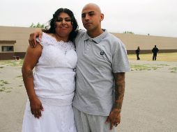 Pérez inició su relación con Corina Chávez cuando se encontraba en El Paso, Texas. AFP / H. Martinez