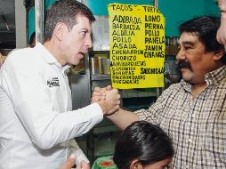 Encuentro. Miguel Castro se reunió con ciudadanos y militantes del PRI. ESPECIAL