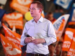 Anaya también se pronunció a favor de la inversión en el país. SUN / A. Ojeda