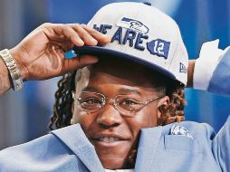 Emocionado. Shaquem Griffin regresó al escenario del AT&T Stadium después de haber sido tomado por Seattle. AP/J. Lee