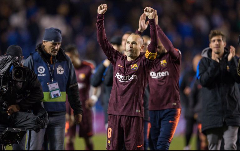 A pesar de que el Barcelona quedó eliminado de la Champions League, Messi cree que Iniesta de despide 