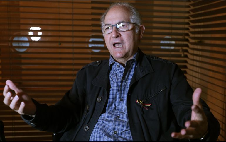 En opinión de Antonio Ledezma, sólo la salida de Nicolás Maduro del poder permitirá una “reconciliación de los venezolanos”. EFE/J. Alves