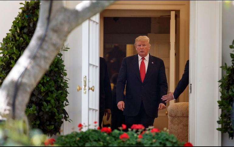 Trump reconoció que varios países han sido considerados para la reunión con el líder norcoreano. AP / C. Kaster