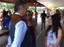 Rodríguez Calderón compartió en su cuenta de Twitter imágenes del recorrido que realizó. TWITTER /