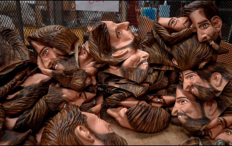 Las piezas de Messi son de los más pedidas. AFP/A. Estrella