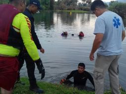 Los fallecidos habrían tenido problemas al tratar cruzar el estanque, lo que les impidió salir del agua.  ESPECIAL / UEPCB