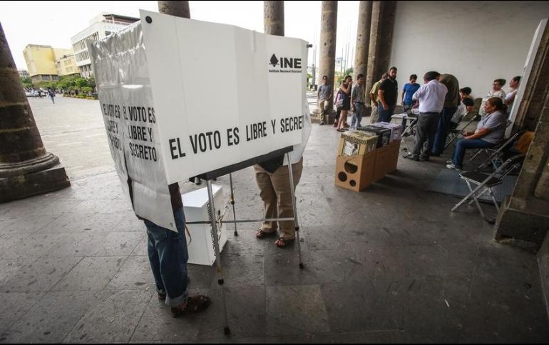 Además de los votos para elegir al Presidente, se recibirán los votos para las elecciones estatales y municipales de varias entidades, entre ellas Jalisco. EL INFORMADOR / ARCHIVO