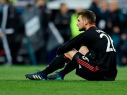 Ulreich propició con un inoportuno fallo el segundo tanto del francés Karim Benzema, que costó la eliminación de su equipo en la Champions League. AFP / O. Del Pozo