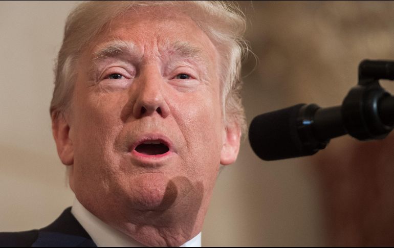 En ocasiones anteriores, Trump se ha mostrado complacido ante la idea de obtener el Nobel. AFP / S. Loeb