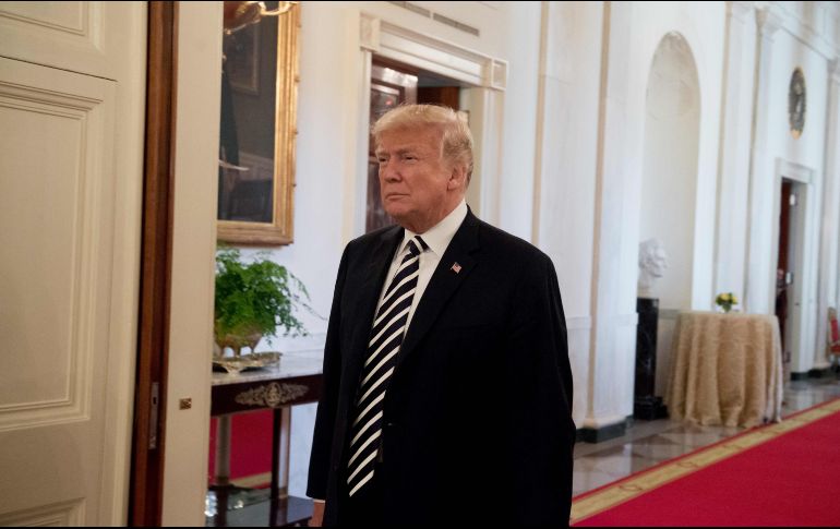 La Casa Blanca anunció la contratación del abogado Emmet Flood tras haber informado el retiro de Ty Cobb, quien durante meses ha coordinado las negociaciones con el fiscal especial Robert Mueller. AFP/ S. Loeb