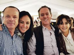 Conviviendo en la sierra, José Miguel y Sofi Perochena con Polo y Ma. Laura Orendaín. ESPECIAL