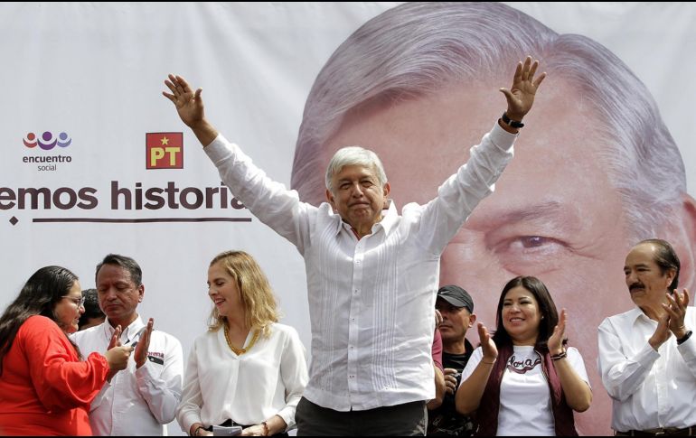 Empresarios se manifiestan luego de que López Obrador agraviara a varios de sus colegas. NTX / ARCHIVO