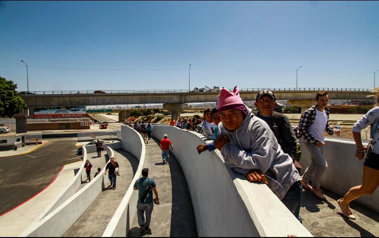 La caravana arrancó con más de mil centroamericanos el 25 de marzo de la sureña Tapachula, fronteriza con Guatemala. J. Terríquez