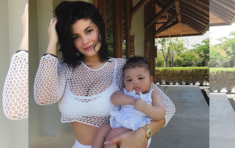 Hace poco más de tres meses Kylie se convirtió en madre por primera vez. INSTAGRAM / kyliejenner