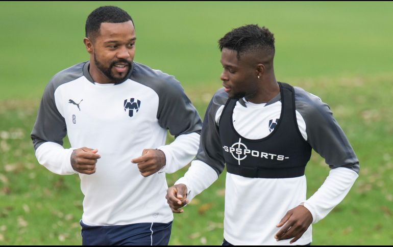 Dorlan Pabón y Avilés Hurtado, los delanteros peligrosos del Monterrey. MEXSPORT/J. Martínex