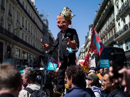 También hubo marchas de menor tamaño en otras ciudades de Francia, como Toulouse y Burdeos. EFE/ Y. Valat